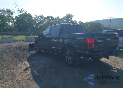 2020 Ford F-150 Lariat из США, поврежденный, VIN 1FTEW1E43LFB41345